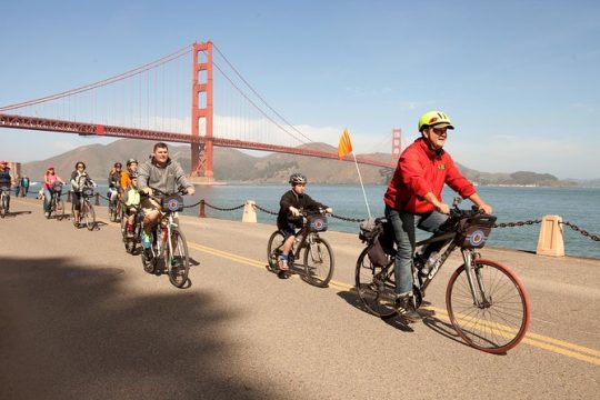 San Francisco Golden Gate Bridge to Sausalito Guided Bike Tour