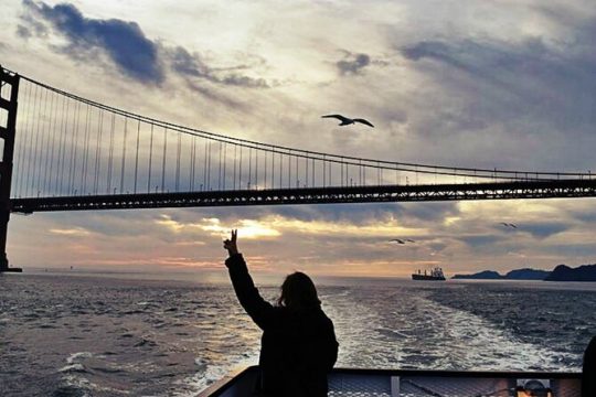 Inside Alcatraz and Golden Gate Bridge Bay Cruise