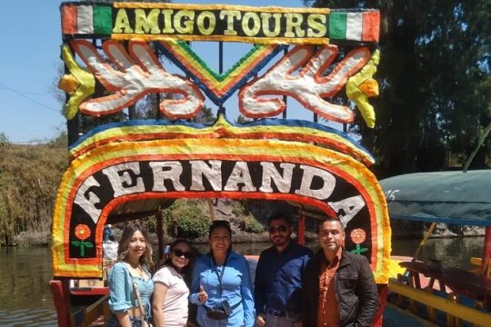 Teotihuacan & Guadalupe Shrine + Xochimilco, Coyoacán & Frida Kahlo Combo Tour
