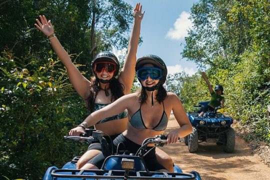 Off Road ATV Tour at the Akumal Monkey Rescued Animals Sanctuary