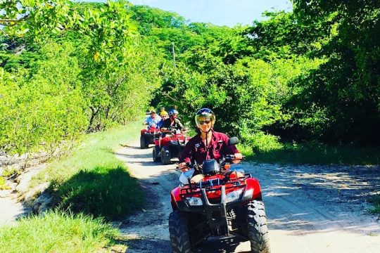 Full-Day Package: 4x4 ATV, Water Cave, Snorkeling Cruise At Punta Cana