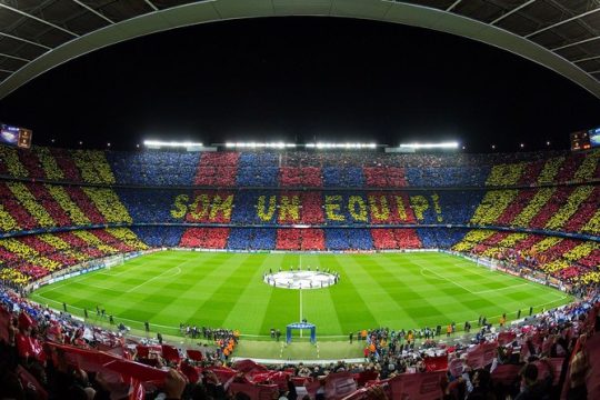 Spotify Camp Nou Private Tour with Hotel Pick-up