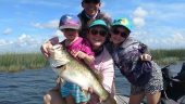 Incredible bass fishing with Captain Mark Rose