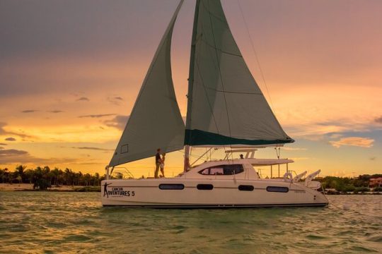 Luxury Sunset Cruise from Riviera Maya