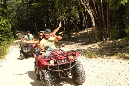 Playa del Carmen Adventure Tour: ATV and Crystal Caves