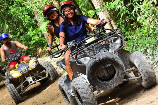 Cenote, Zipline & ATV Shared Combo 3x1 from Playa del Carmen & Cancun