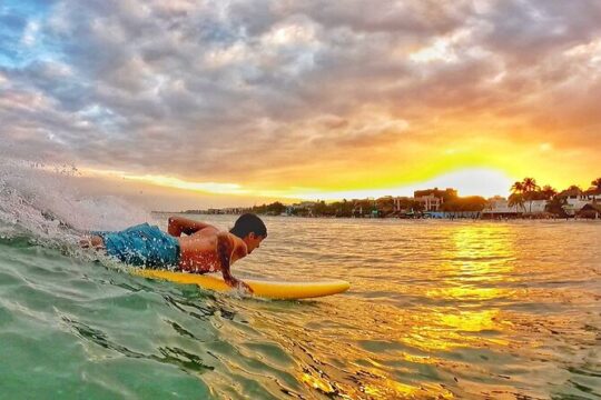 Surfing Lessons - Learn To Surf In Playa del Carmen