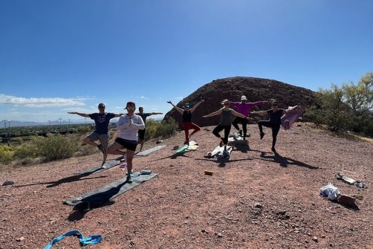 Amazing 2-Hour Guided Hiking & Yoga At Papago Park