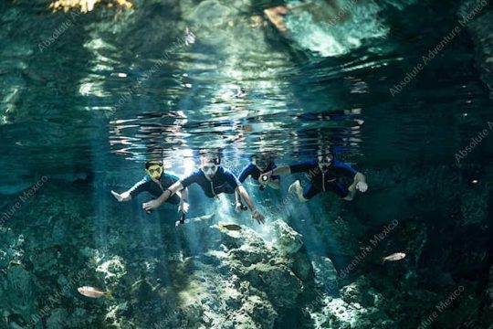 VIP Dos Ojos Cenote Private Tour with Mayan lunch /All-Inclusive