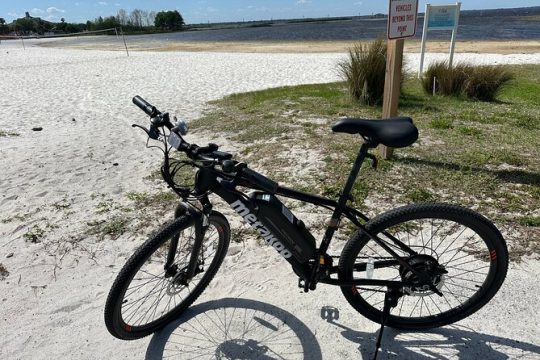 8 Hours Self Guide Lakefront Tour with Electronic Bike in Florida
