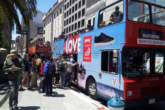 San Francisco: Hop-On Hop-Off Deluxe Bus Tour 2 Days 20 Stops