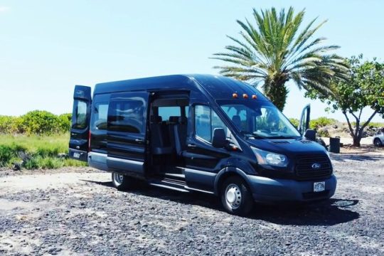 Big Island Private 14 person Large Group Chauffeur Service