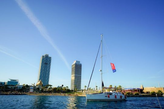 Private Sailing Experience Barcelona up to 11 guests, 5/6/8 hours