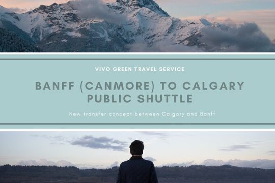 Banff (Canmore) to Calgary Public Shuttle