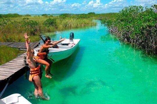 Boat Tour Sian Ka'an - Transportation Included from Playa del Carmen