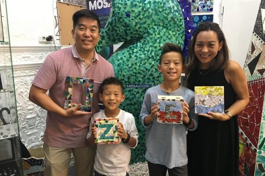 Offer: Be Gaudí mosaic class Barcelona for families (max 4 pax)