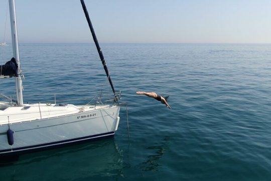 Private Sailboat Marbella: Navigation, Swimming in the sea and Snacks