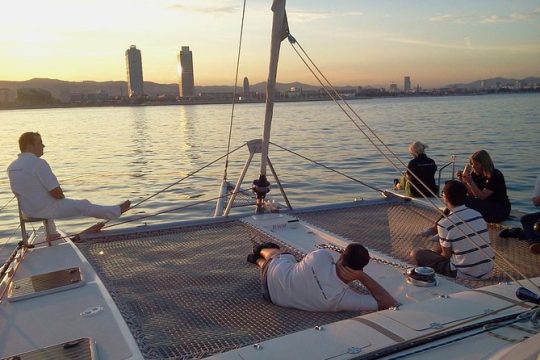 Barcelona Catamaran Private Experience from 13 to 16 Passengers