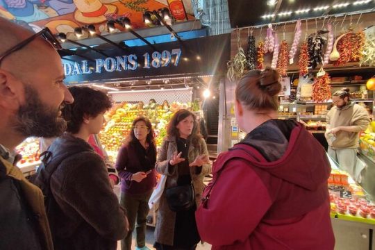 Barcelona street food tour La Boqueria Market