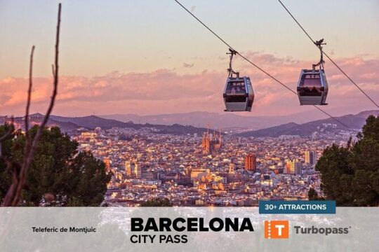 Barcelona City Pass 30+ Attractions, Tours and Hop on Hop off