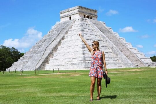 Chichen itza tour with cenote experience and Valladolid visit.