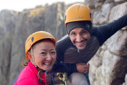 Private Guided Rock Climbing Experience in the Cairngorms