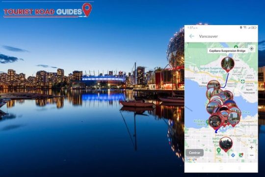 APP Self-Guided Routes Vancouver with audio guide