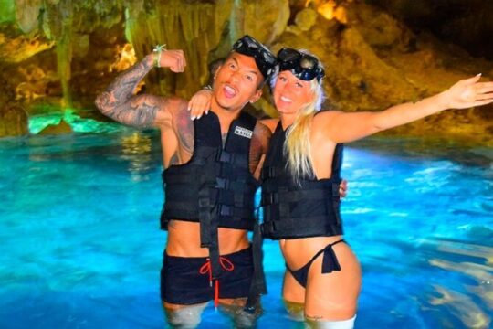 Do it all tour 1-Mayan Adventour &Snorkeling in an Underground Cenote & Lagoon