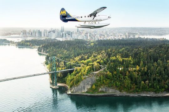 Vancouver to Powell River Seaplane Flight