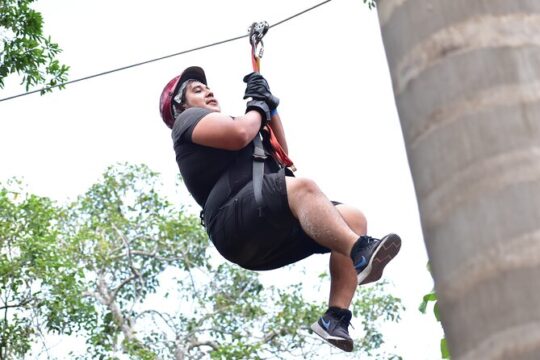 Atv (shared) Zipline and Cenote & Included Lunch only from Playa del Carmen