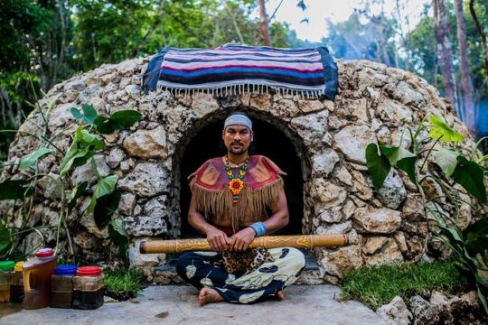 Private or Small-Group Temazcal Maya Ritual from Playa del Carmen