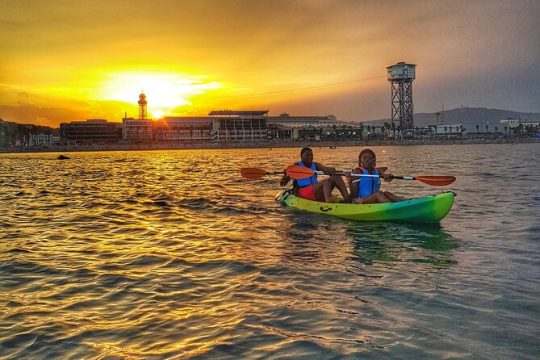 Barcelona Skyline Kayaking Coupled with Delicious Tapas