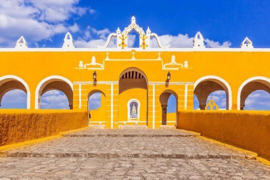 Private Excursion Izamal, Ruins & Cenote from Playa del Carmen