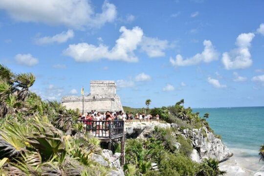 Deluxe Day! Tulum, Coba & Cenote Kuxtal from Playa Del Carmen