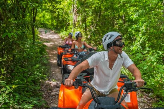 ATV Cenote & Zipline Express
