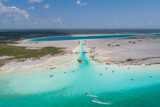 Full Day Tour to 7 Colors Bacalar Lagoon with Lunch