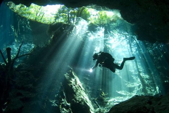 Cenotes 2-Day Scuba Diving Package in the Riviera Maya