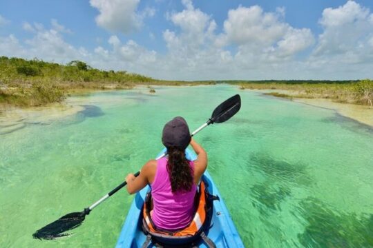 Magical Tour Bacalar with MarMol Club + Kayak from Riviera Maya