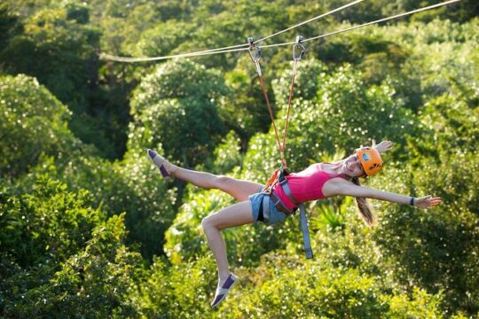 Playa del Carmen Cenote Tour: Snorkeling, Rappelling and Ziplining