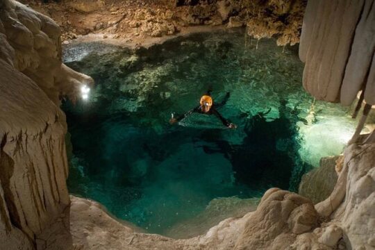 Private Tour of Río Secreto from Playa del Carmen with Pickup