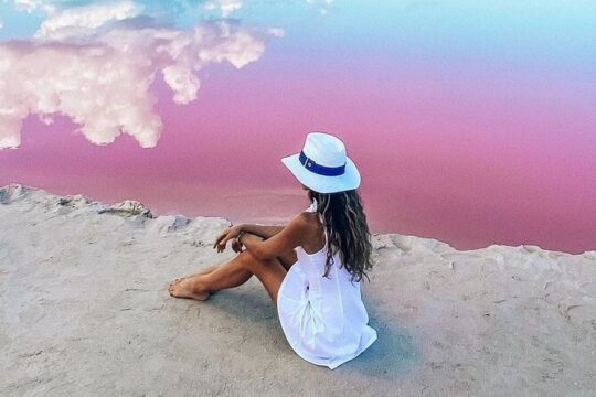 Free Yourself at Las Coloradas Natural Pink Lake! Tour from Playa Del Carmen