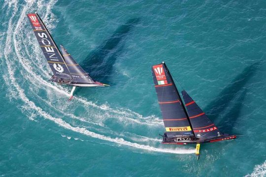 Watch the America's Cup 2024 Barcelona Live from a Sailing Yacht