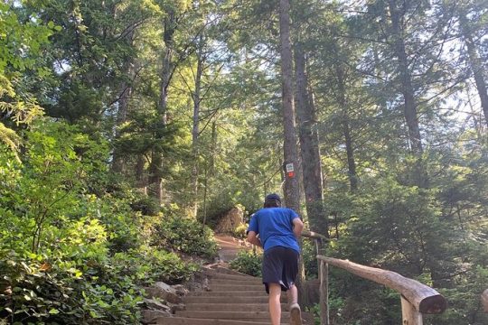 Vancouver's Natural Stair Master Workout, With Beach Walk