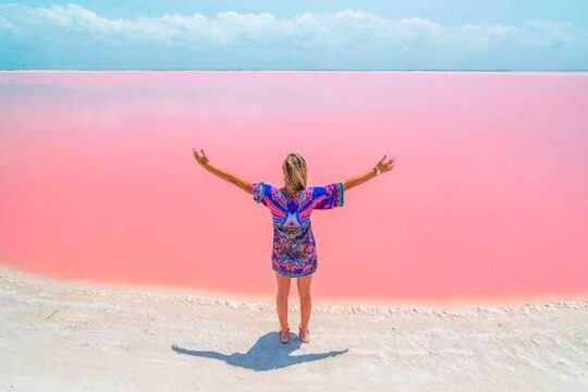 Tour Las Coloradas - Natural Pink Lake only from Playa del Carmen