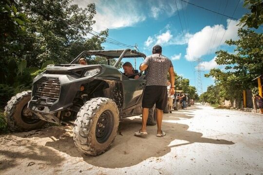 Experience Buggy Tour & Cenote & Mayan Community from Playa del Carmen