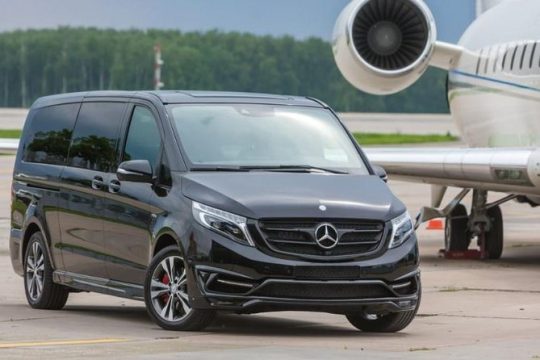 Granada airport private arrival transfer, Mercedes minivan