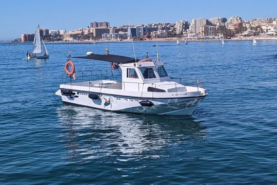 Benalmadena Private Boat Trip with Drinks and Snacks 1-10 Persons