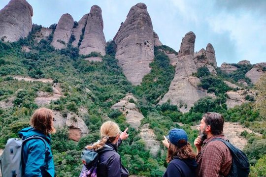 Montserrat Natural Park Hike & Monastery Small Group Tour