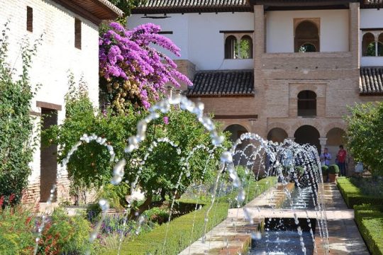 Guided tour of the Alhambra: Generalife and its gardens