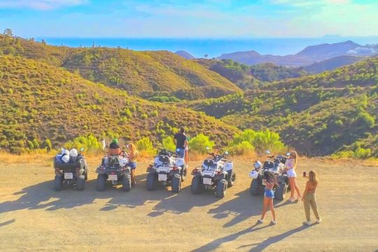 2 hours Quad Tour in Marbella - 1 quad for 1/2 persons 170€
